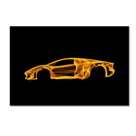 Octavian Mielu 'Lamborghini Aventador' Canvas Art,30x47